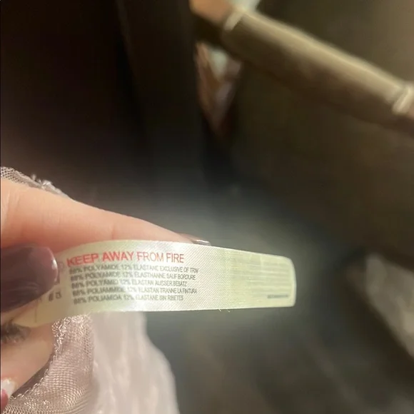 Free People mauve lace floral skirt - Picture 9 of 9